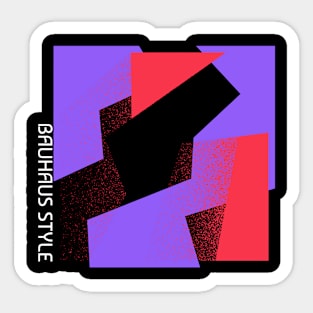 Bauhaus Style Sticker